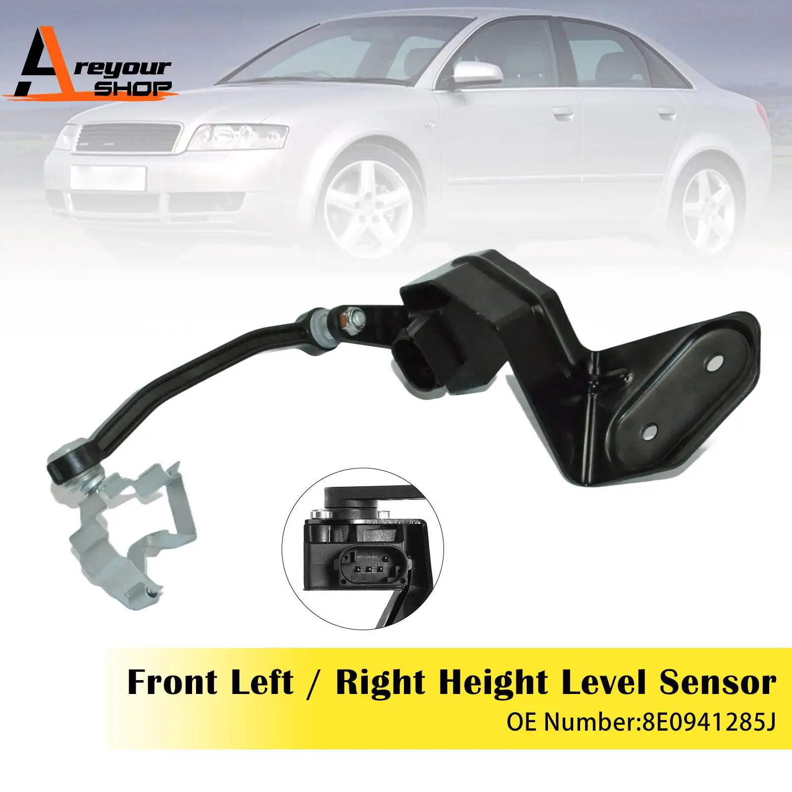 

Areyourshop передний левый/правый датчик уровня высоты 8E0941285J для AUDI A4 B6 B7 Seat Exeo