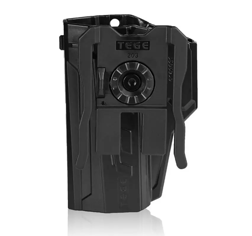 Plastic Steel 360-Degree Rotating Holster Taplastic-Steel Czech Czp07 P09 Holster Waist-Mounted Chest-Mounted Drop-Down Gaiter H