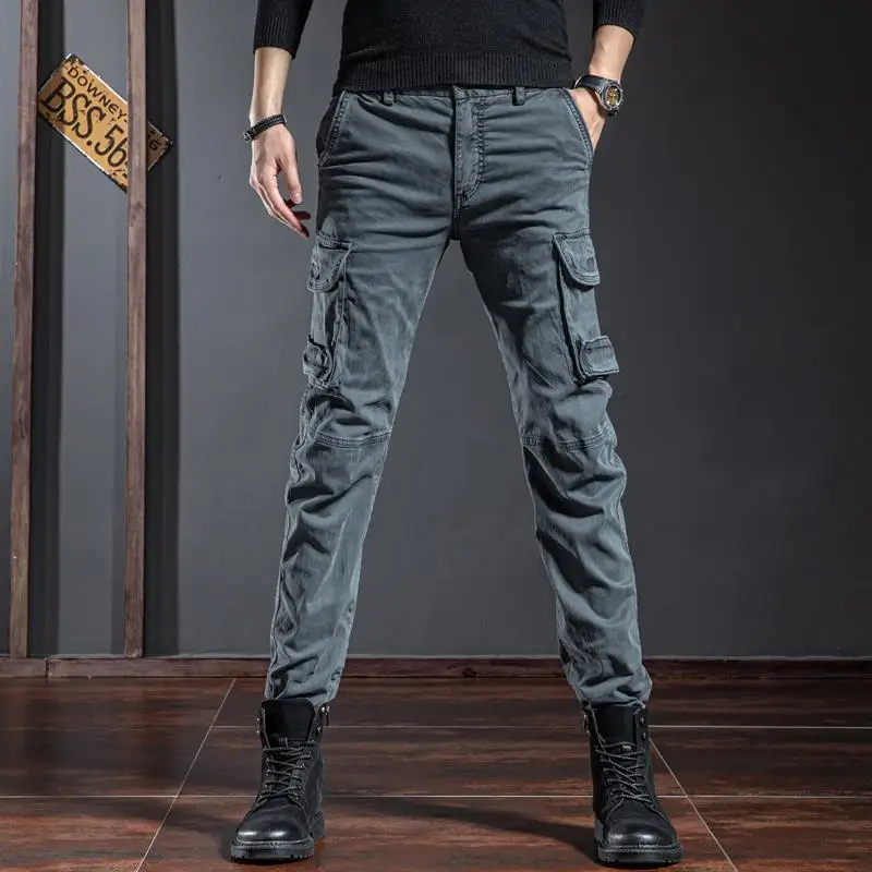 Men's Workwear Pants Men's Fashion Leggings Fall Winter Loose Men's Casual Pants Men's Fashion Pants cargo pants