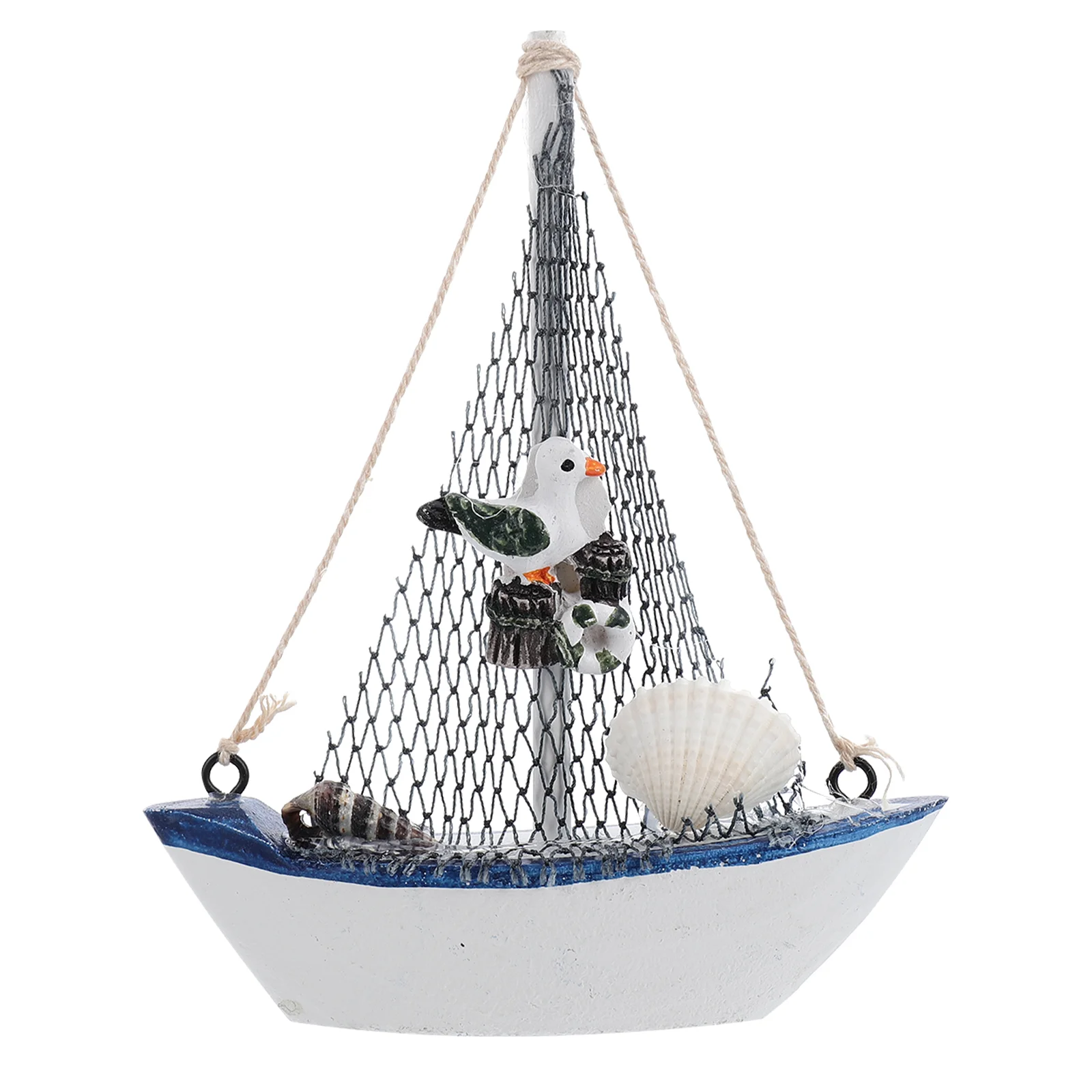 Desktop Toys Sailing Model Home Decor Mediterranean Sailboat Decorations Nautical Tabletop