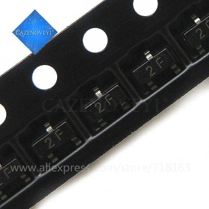 

100pcs/lot MMBT2907AT-7-F MMBT2907AT 2F** SOT-523 In Stock
