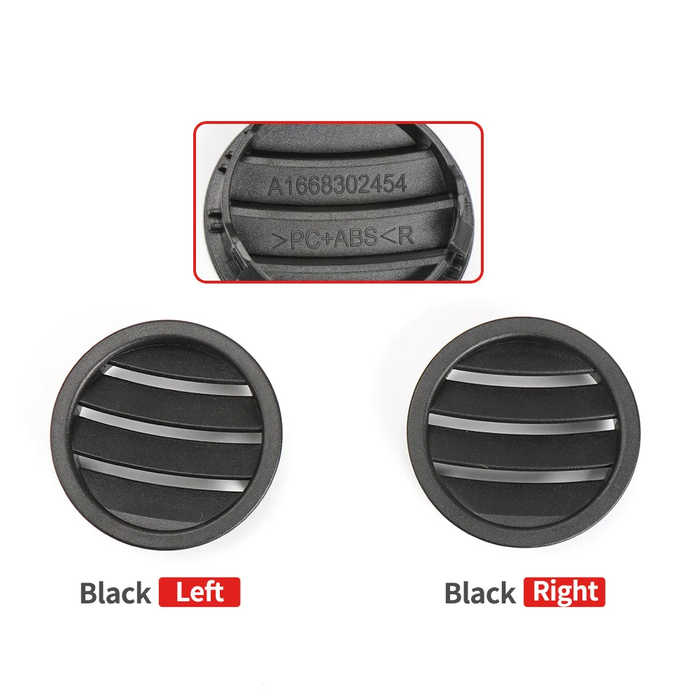 Car Instrument Air Conditioning Air Outlet Round Grille Air Outlet Panel 1668302354 For Mercedes Benz GL ML GLS GLE W166 W292