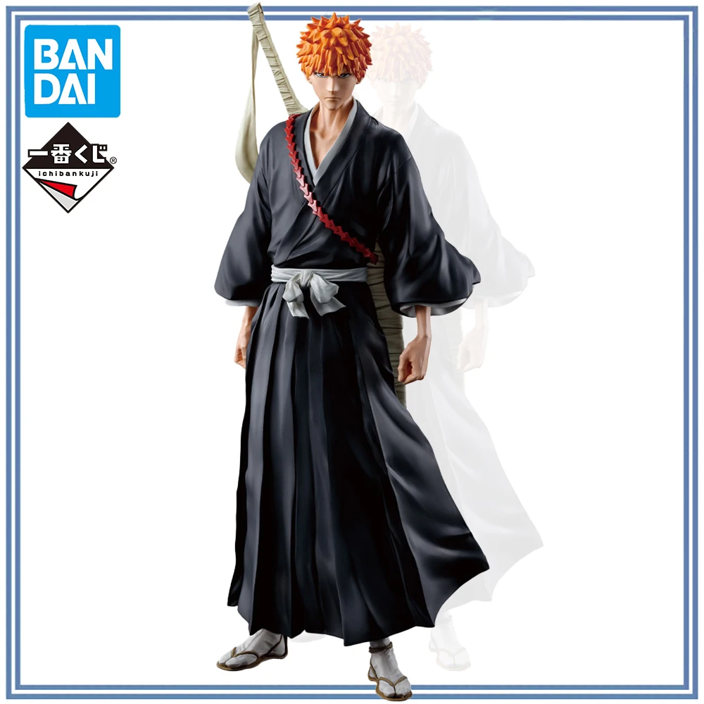 

100% оригинал в наличии Bandai Spirits Ichiban Kuji Masterlise Bleach Kurosaki Ichigo аниме фигурка модель украшения коллекция игрушек