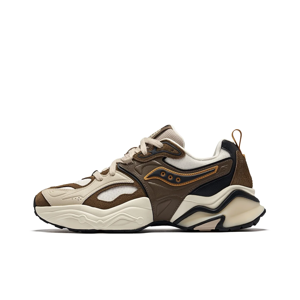 Saucony STABIL RE Low top Running Shoes Unisex Brown Beige Black S79055-2