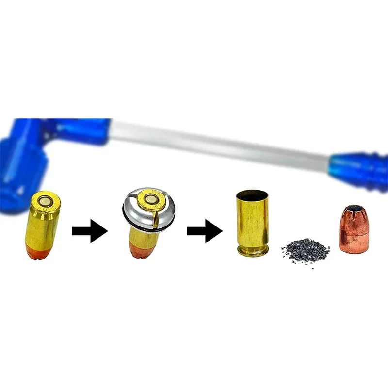Bullet Puller Tactical Bullet Hammer With 3 Collets For 0.17 To 50 Caliber Guns Bullet Remover Gun Round Black Or Blue Color