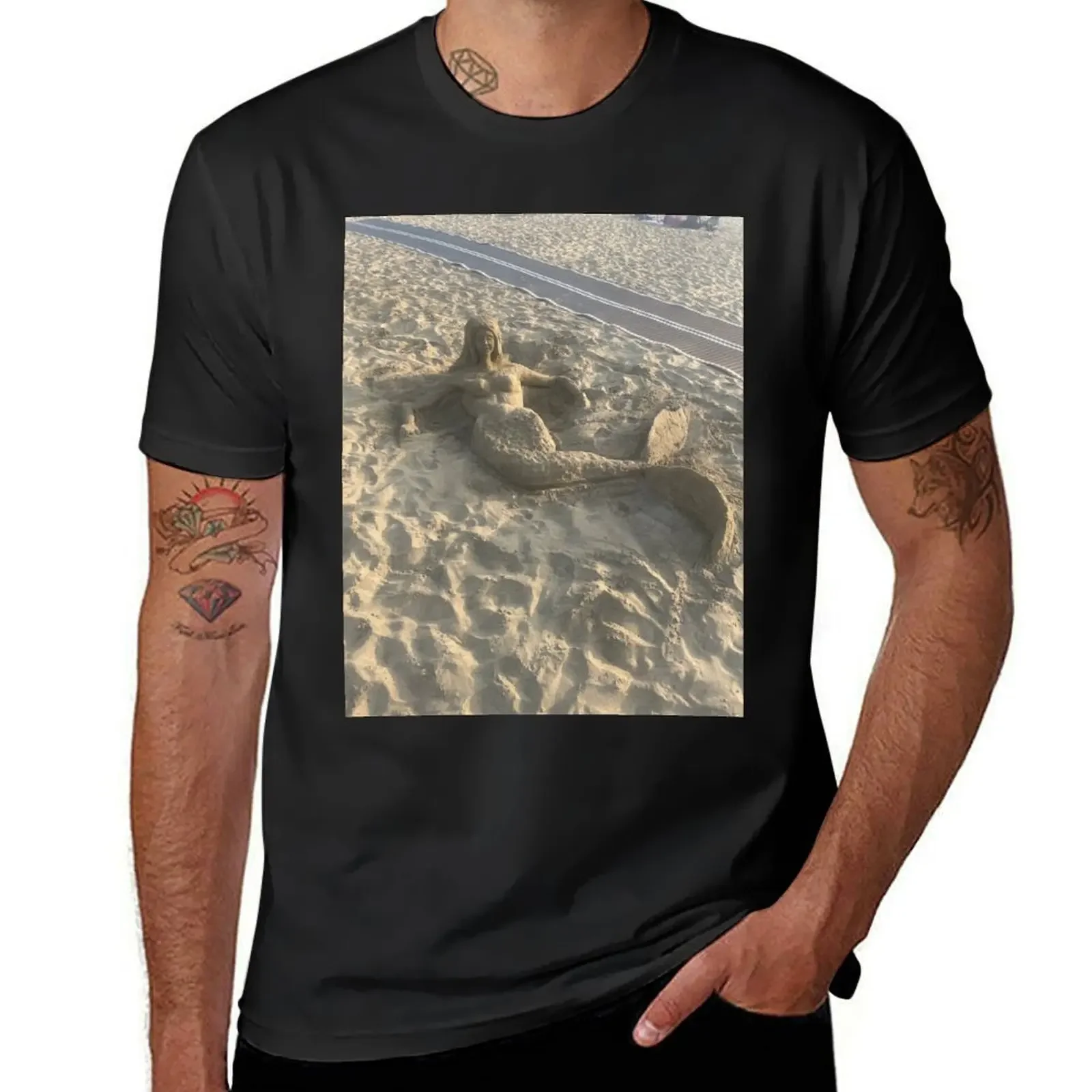 Mermaid imperial beach T-Shirt summer tops shirts graphic tees Aesthetic clothing sports fans big and tall t shirts for men