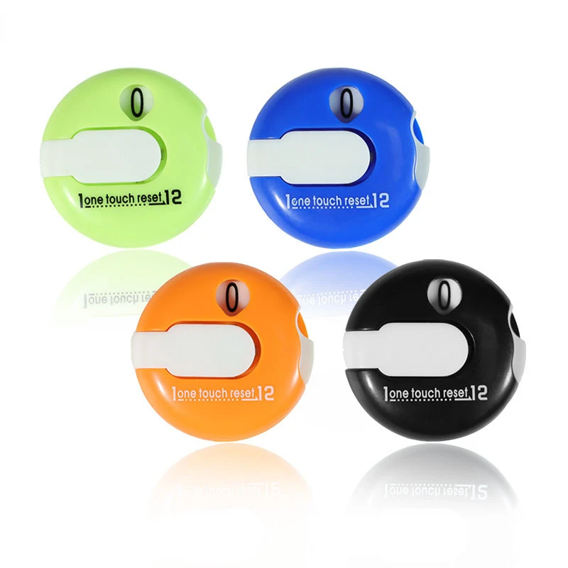 Golf Hat Clip Scorer One Click Zeroing Glove Clamp Counter SC005