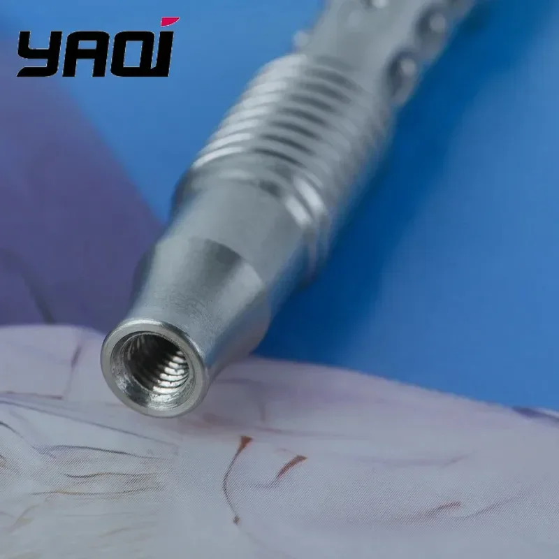 

Ручка для бритвы Yaqi из нержавеющей стали 316, мужская ручка для безопасной бритвы, коллекционная, подарок на день рождения для парня