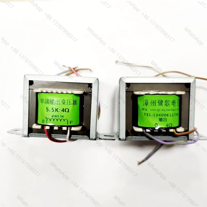 2PCS 6P1 6P14 Single end 5.5K output transformer 4 Europe and Europe 8 copper Inductance resistance pairing