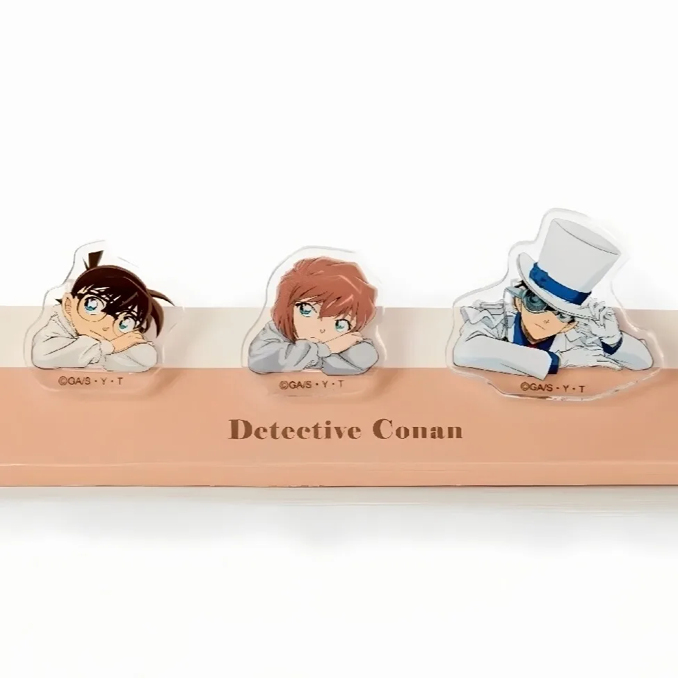 

Переработанный акрил для аниме-мерча по Детективу Конану (Конан Эдогава, Ай Хайбары): милый зажим для книг, акриловые канцелярские принадлежности, подарки для студентов