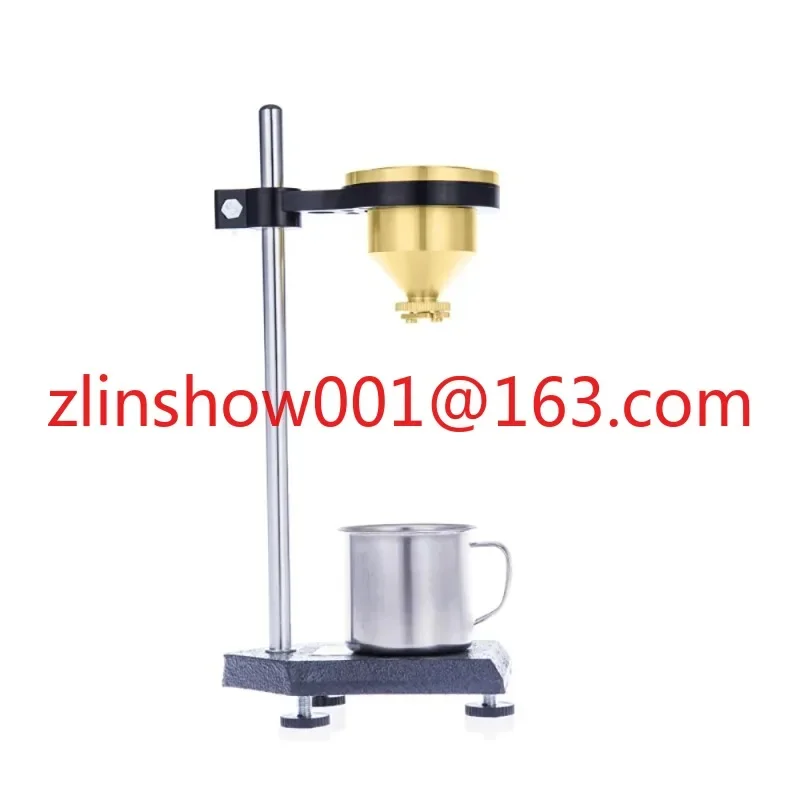 

Desktop Viscosity Cup Lab T-4 Cup Viscometer Paint Flow Velocity Cup Coating Four Viscosity 100ML LND-1 For 30-100S Coating