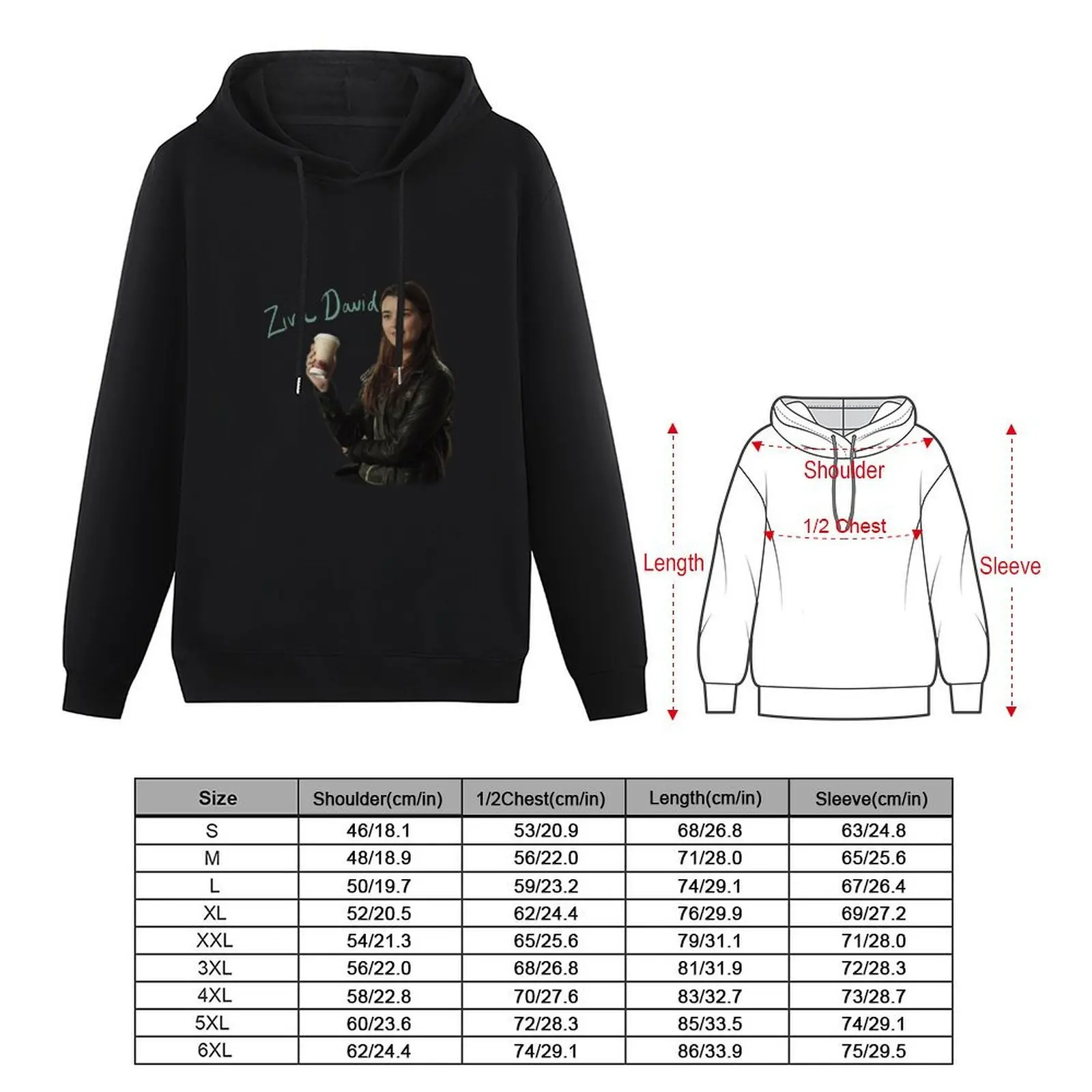 Ziva David Hoodie men's clothing mens clothing hooded shirt men's sweat-shirt designer hoodies