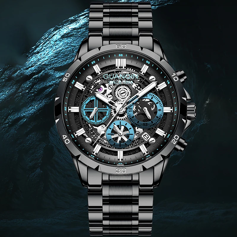 guanqin-luxe-hommes-montre-a-quartz-squelette-gear-collection-boitier-en-acier-chronographe-date-loisirs-30m-etanche-montres-lumineuses