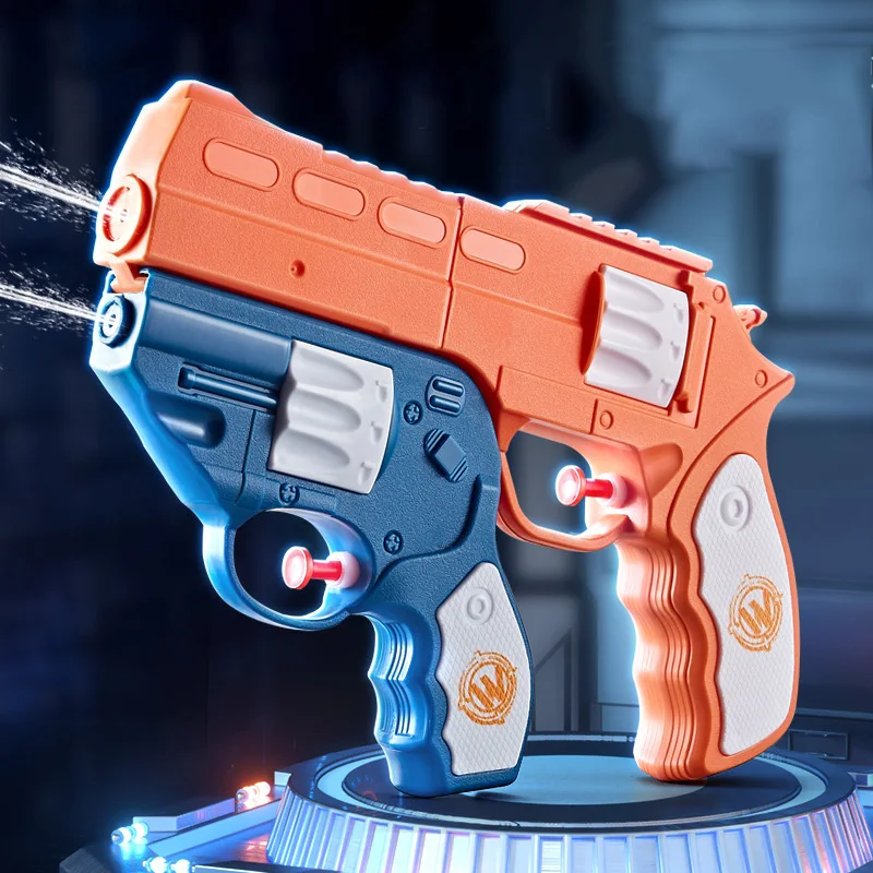 Outdoor 2-in-1 Children decompression Toys Water Gun Mini Parent-child Funny Sports Toy Summer Pool Stress Relief Toy for Kids