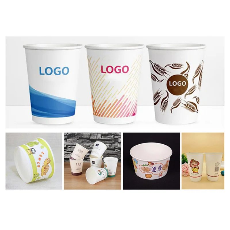 YG Hot Sale Ice Cream Paper Cup Making Sealing Machine Portable Fully Automatic Coffee Cup Capping Forming Production Line Sale