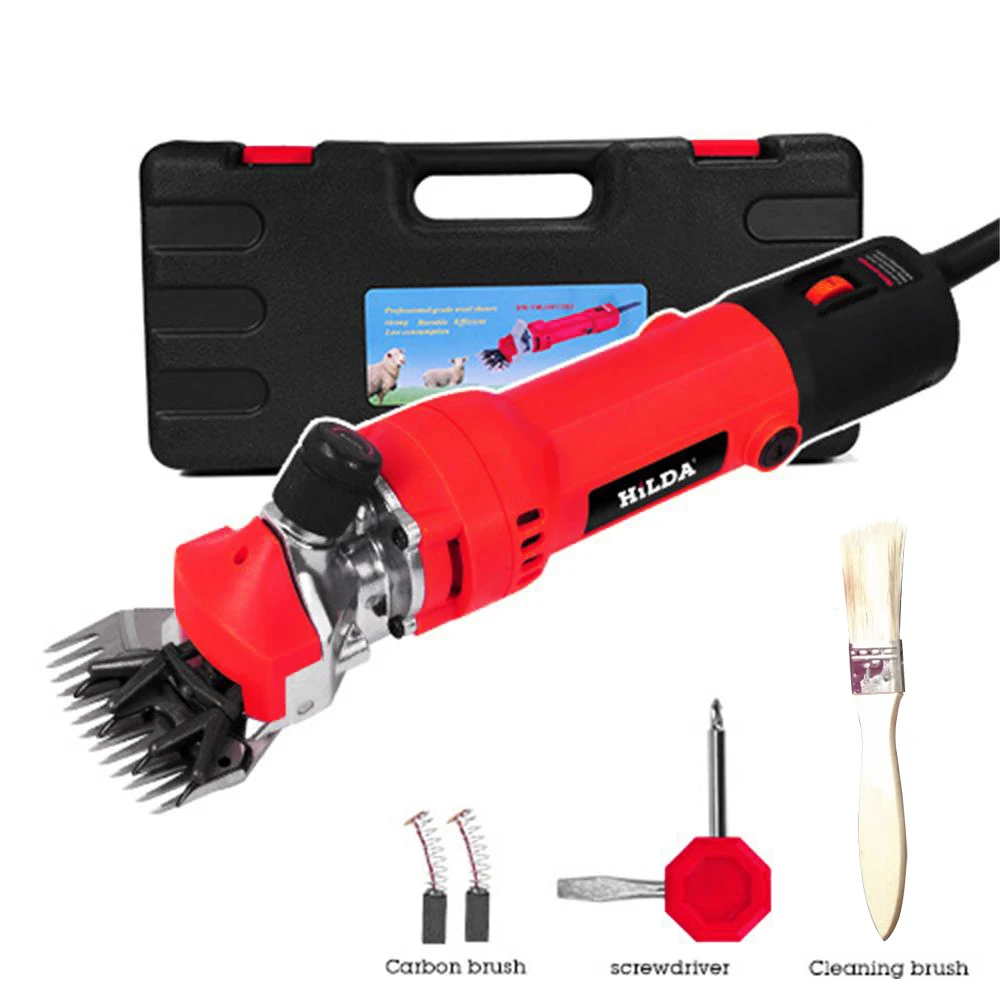 680W 220V 6-Gear Speed Electric Sheep Goat Shearing Machine Trimmer Tool Wool Scissor Cut Machine With Box