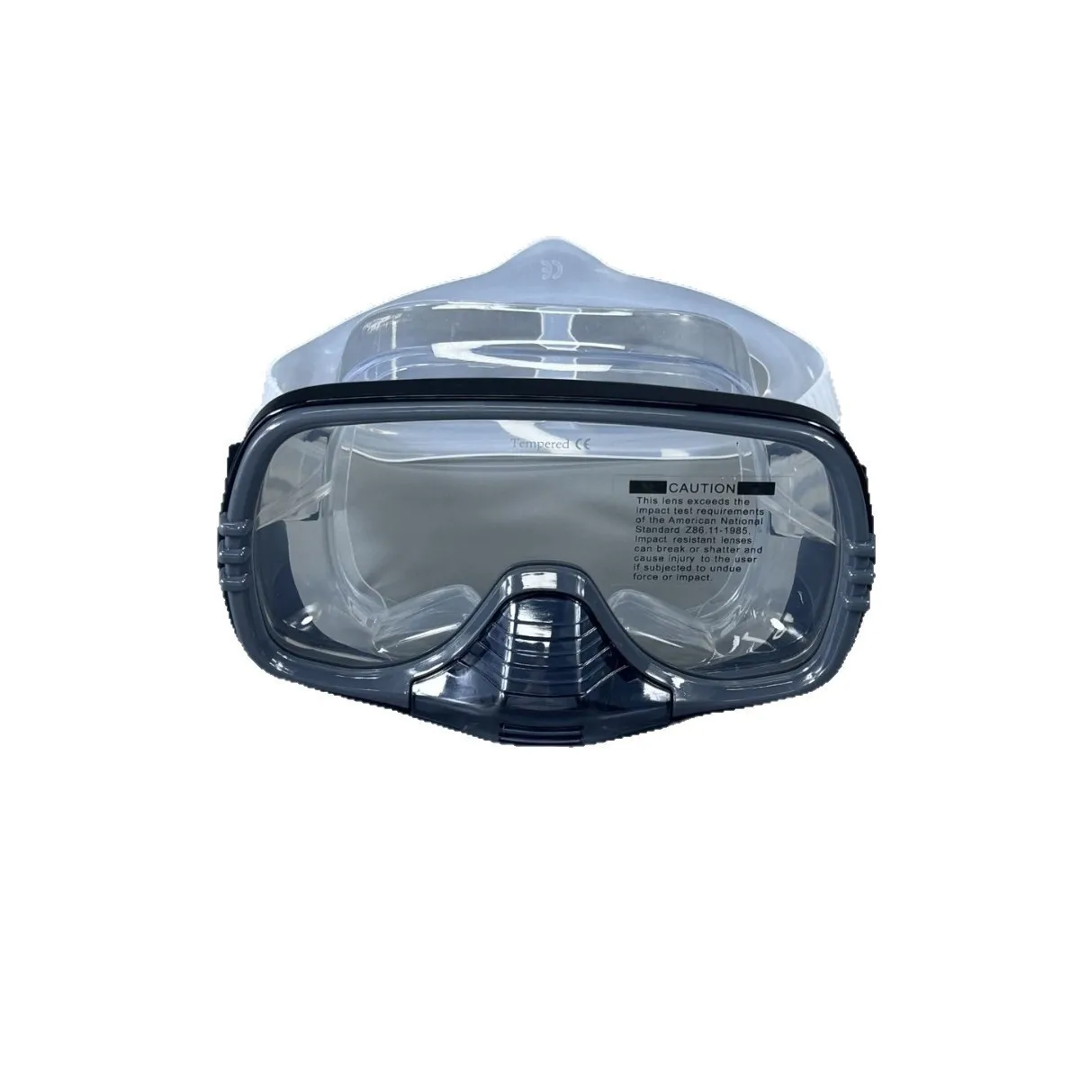 หน้ากากดำน้ำแบบมืออาชีพ หน้ากากดำน้ำลึก หน้ากากดำน้ำซิลิโคนแบบพาโนรามา สำหรับผู้ใหญ่ แว่นตาว่ายน้ำ หน้ากากดำน้ำตื้น