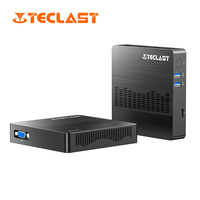 Teclast N10 Mini PC, Windows 11 Pro, for Intel Celeron N4000, 6GB LPDDR4 + 128GB ROM, M.2 SSD, desktop computer, VGA, BT4.2, 250g, 4K screen holder