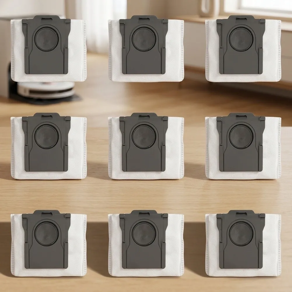 Auto-empty Base Station Bags Robot Vacuum Dust Bags For Home Cleaning Activated Carbon Material Precise Fit Design