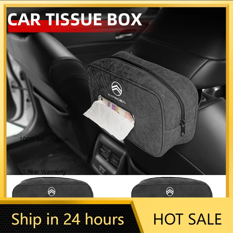 

Новинка 2026: Наклейка на автомобиль, держатель для салфеток на спинку сиденья, простая установка для Citroen C4, C3, C5, C2, Berlingo, Celysee, Cactus, Picasso