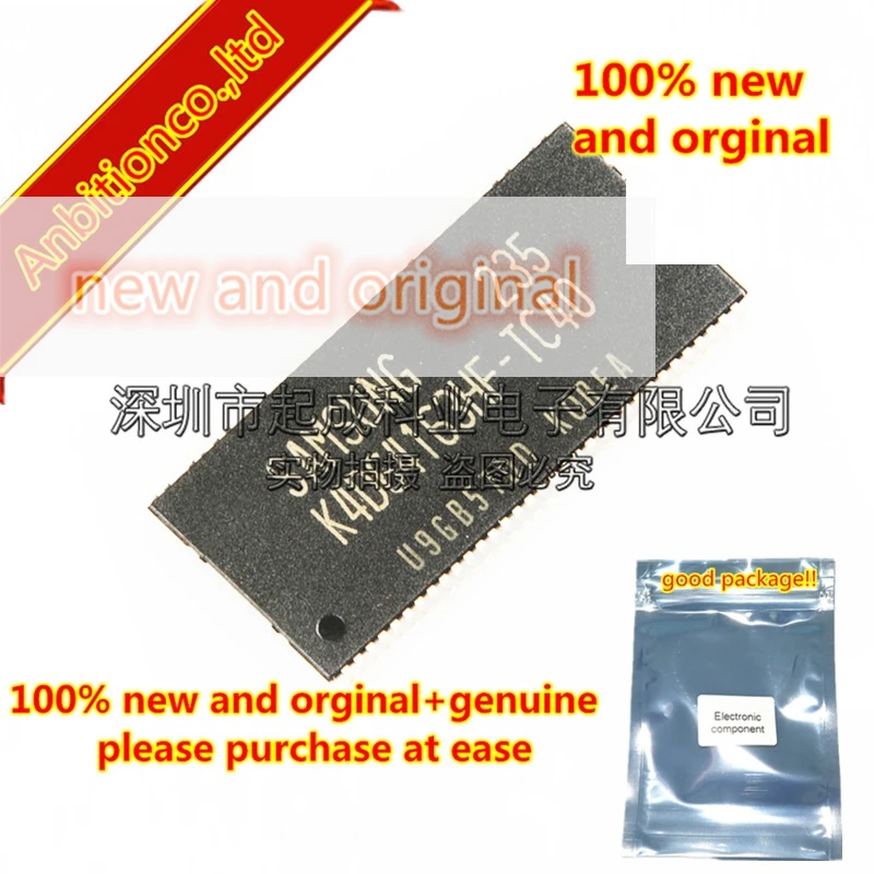 

10 шт. 100% новые оригинальные K4D64163HF-TC40 K4D64163H 1M x 16Bit x 4 Banks Double Data Rate Synchronous DRAM TSSOP66 в наличии