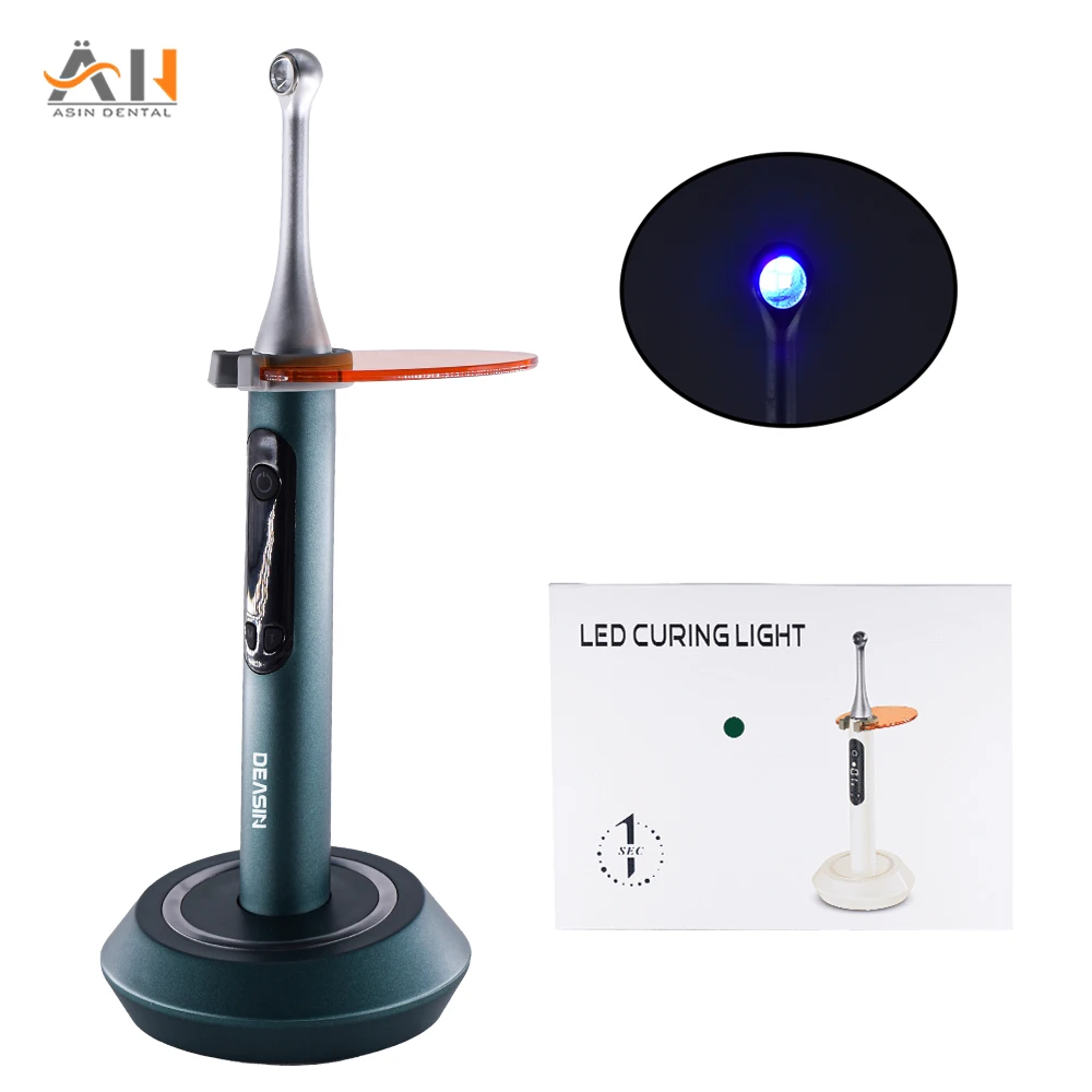 

1 Sec Dentistry Equipment Orthodontic Composite Curing Light LED Cure Lamp High Power 1500mW/cm²