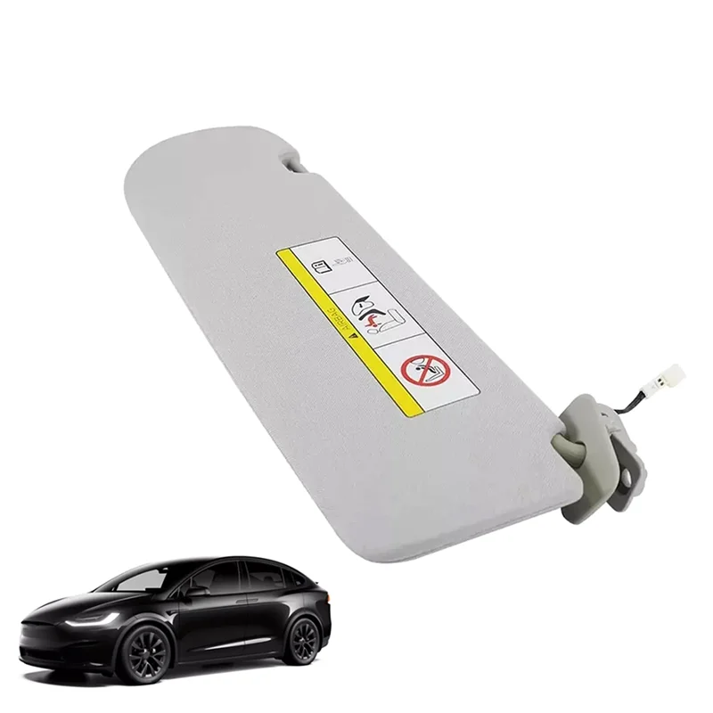 

НОВЫЙ внутренний солнцезащитный козырек автомобиля, левый козырек для Tesla Model 3/Model Y 2017-20, номер детали: 1088738-01-I, 1088738-21-I