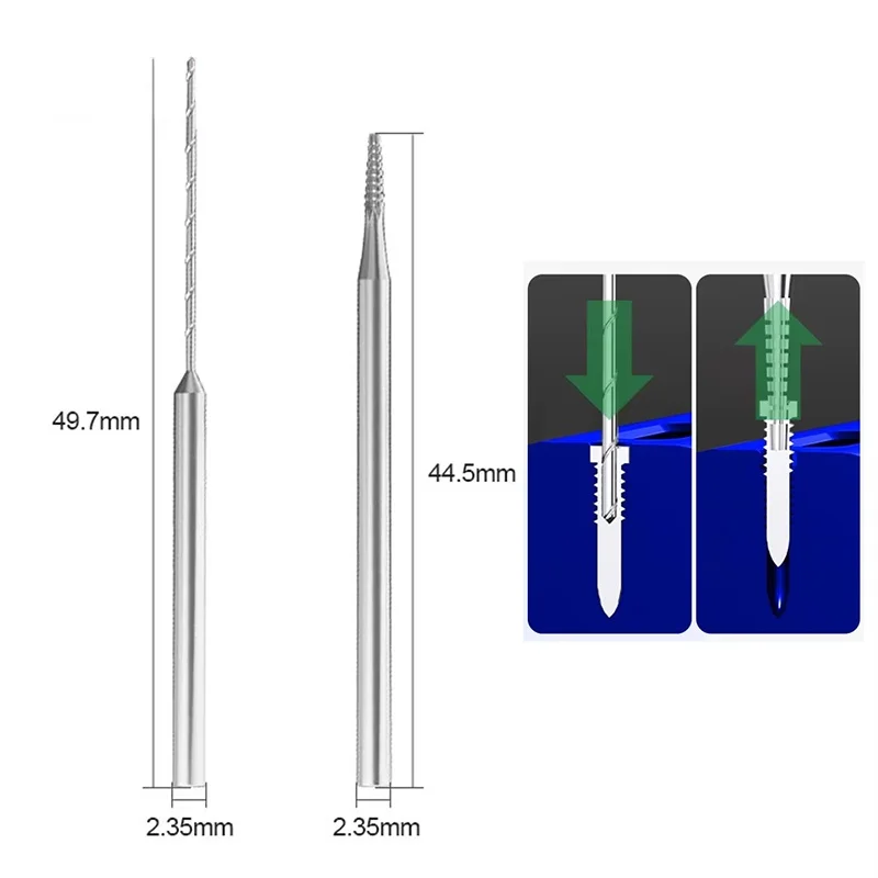 Professional Alloy Screw Sliding Extractor Drill Bit Precision Screw Quickly Remove For Phone Motherboard Frame Repair Tool Kit