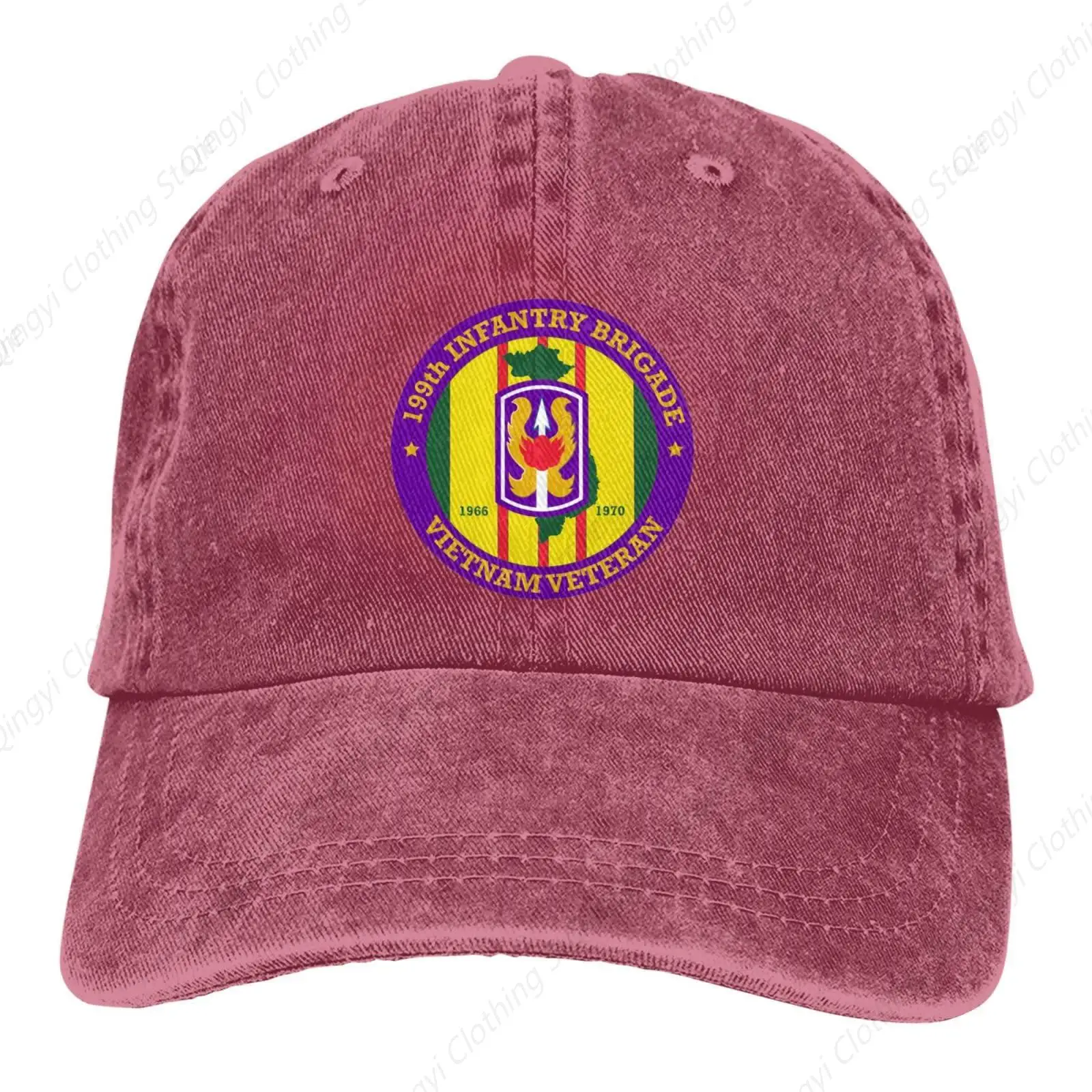 

Light Infantry Brigade Vietnam Veteran Casquette Dad Hat Sandwich Baseball Unisex Baseball Adjustable Washed Cap