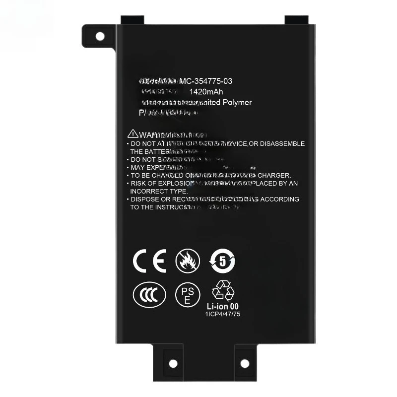 بطارية بديلة جديدة 1420 مللي أمبير في الساعة لبطاريات أمازون كيندل بيبر وايت 2 3 1 S2011-003-S MC-354775-03 MC-354775-05