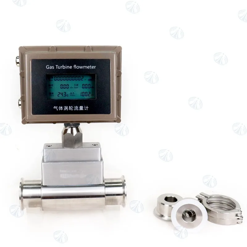 【New】New Connection Compressed Air Natural   Turbo Flowmeter 2