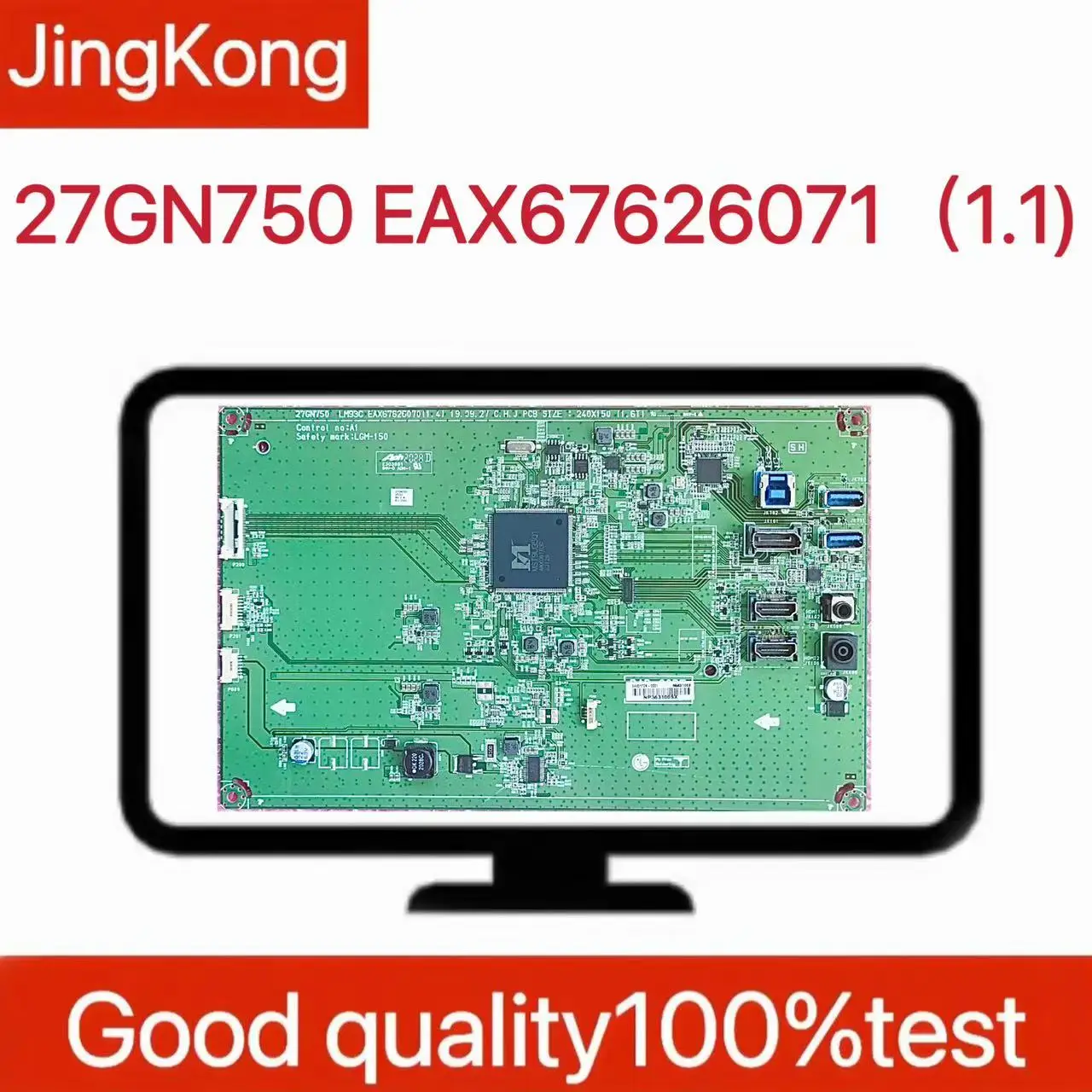 Placa base de Monitor nueva original 27GN750 EAX67626070 LM93C EAX67626071