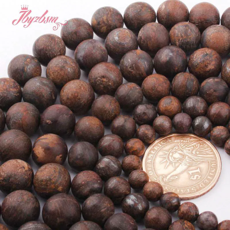 Natural Brown Bronzite Round Beads Loose Spacer Stone Beads Strand 15Inches 6/8/10/12MM For DIY Necklace Bracelet Jewelry Making