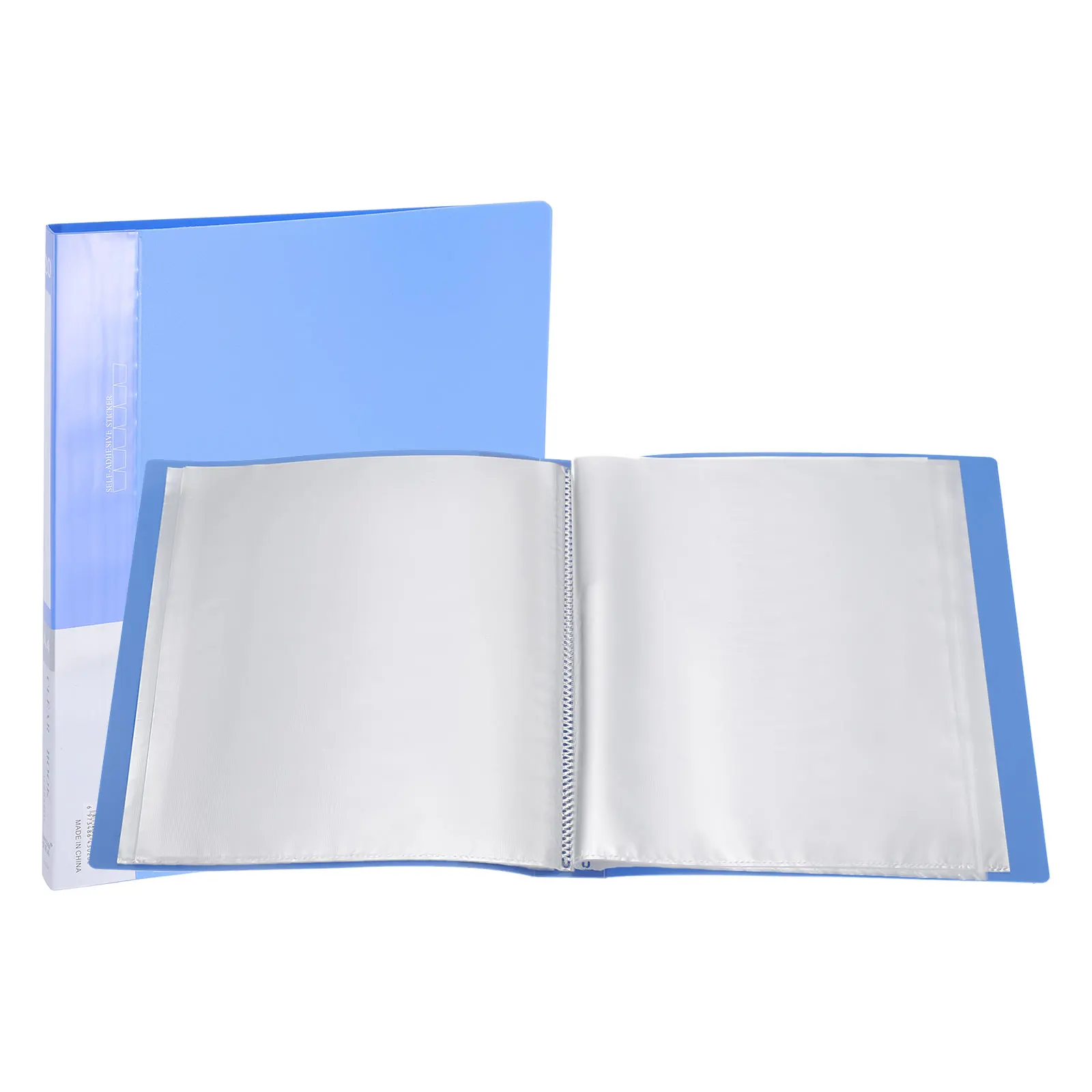 A4 Display Book File Folder Document Organizer Portfolio Binder Folder with Clear Plastic Sheet Protector Sleeves for Artwork