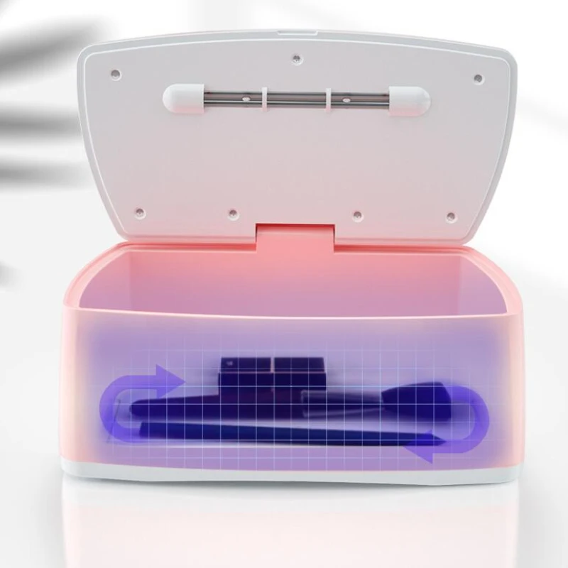 Multifunctional UV Mobile Phone Mask Disinfection Box Cosmetic Tool Sterilization Machine Ozone UV Sanitizer Box Sterilizing Box