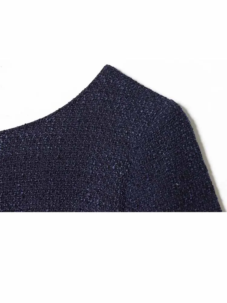 HH nouvelle femme été tendance mode col en V sans manches à pois motif décoration fronde robe courte femme douce robe Sexy