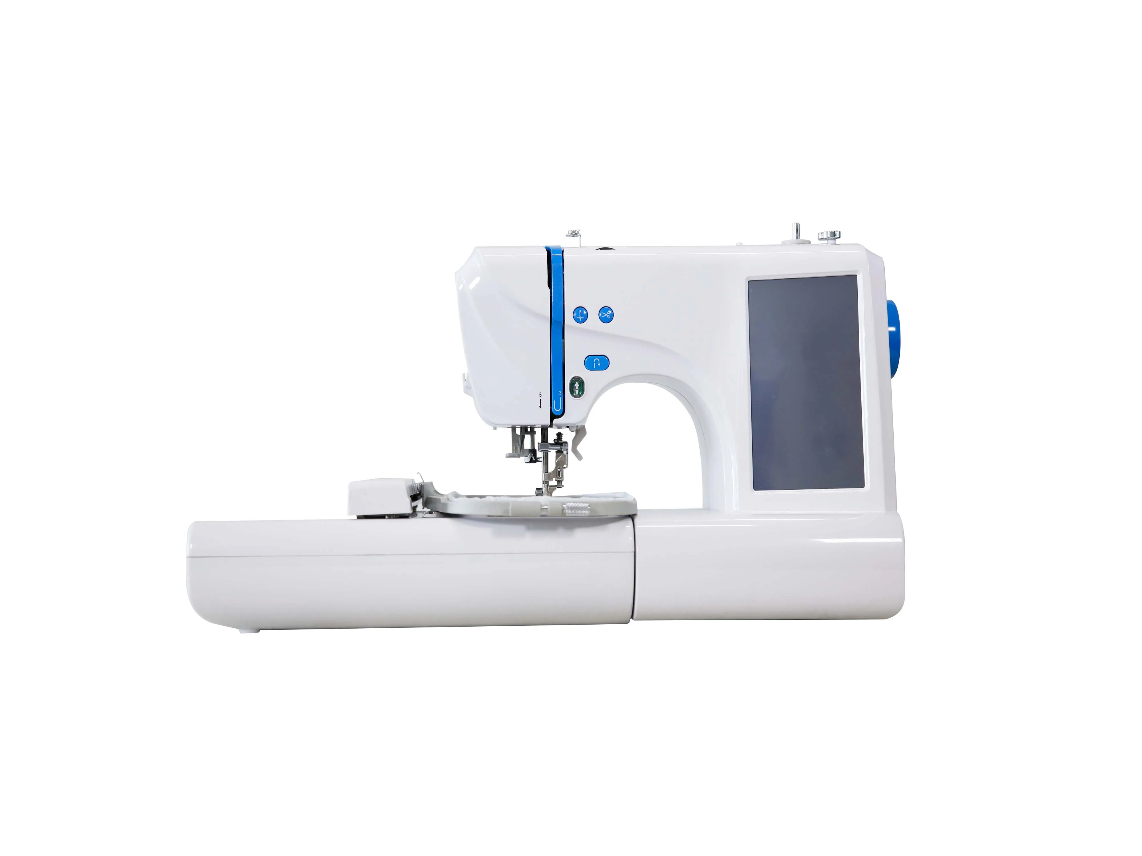 Household Sewing Embroidery Machine With 7