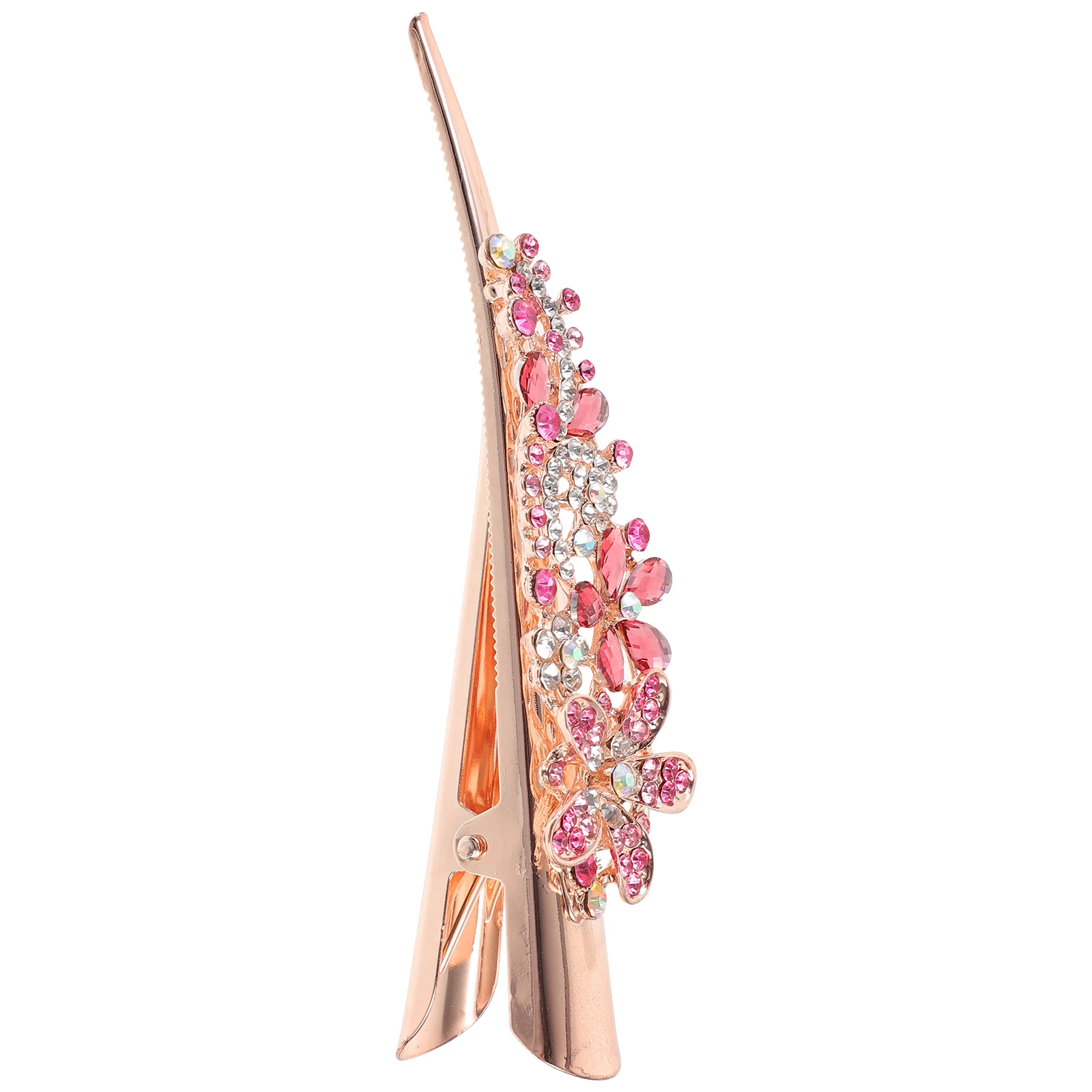 

Horn Clip Hair Accessories Women Large Metal Girls Color Wedding Party Prom Hairpin Retro Vintage