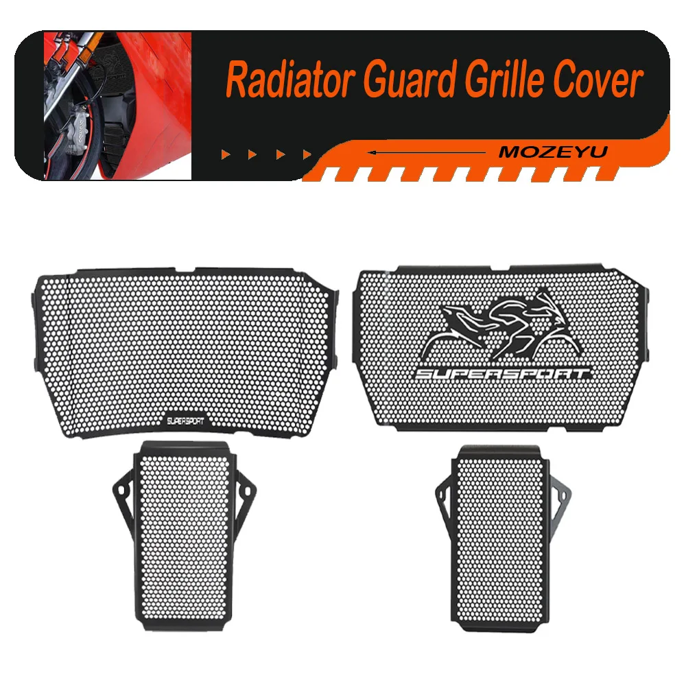 

Radiator Guard For Ducati SuperSport 939 950 S SuperSport 939S 950S 2017-2026 Radiator Guard Grille Cover Protector Protection