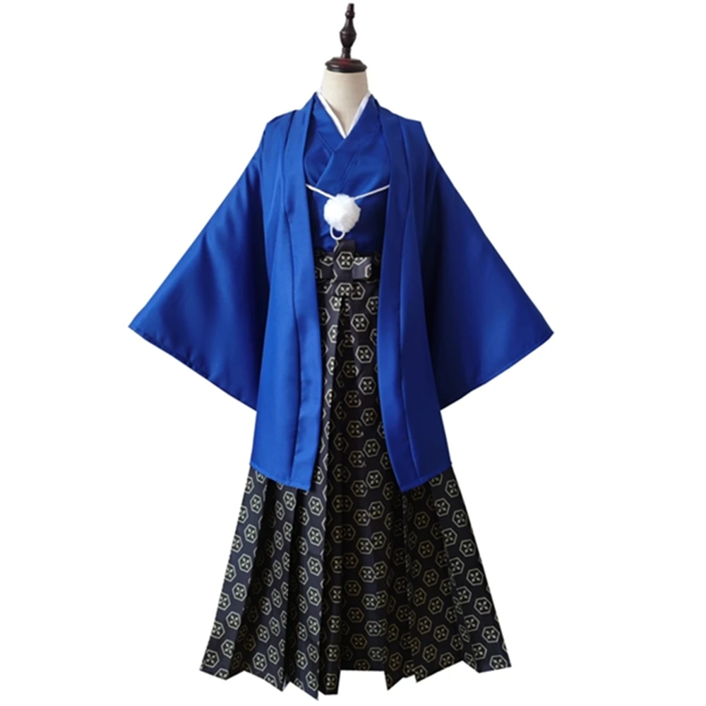 

Унисекс аниме Cos Sakata Gintoki косплей костюм кимоно нестандартного размера