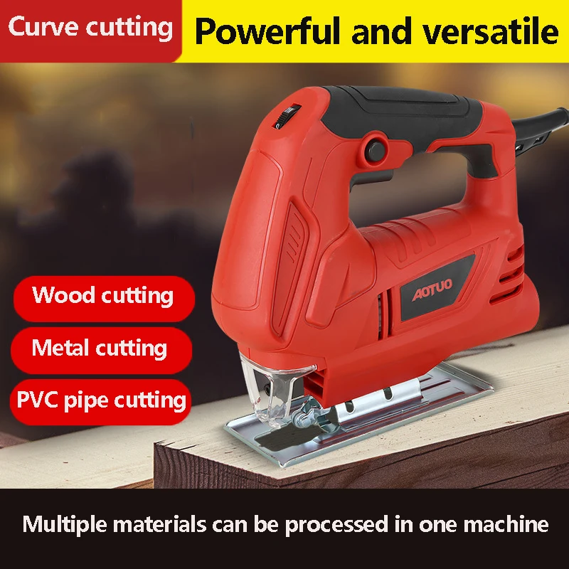 Handheld Electric Curve Saw Household Flower Saw Woodworking Wire Saw DIY Woodworking Wire Saw Cutting Machine