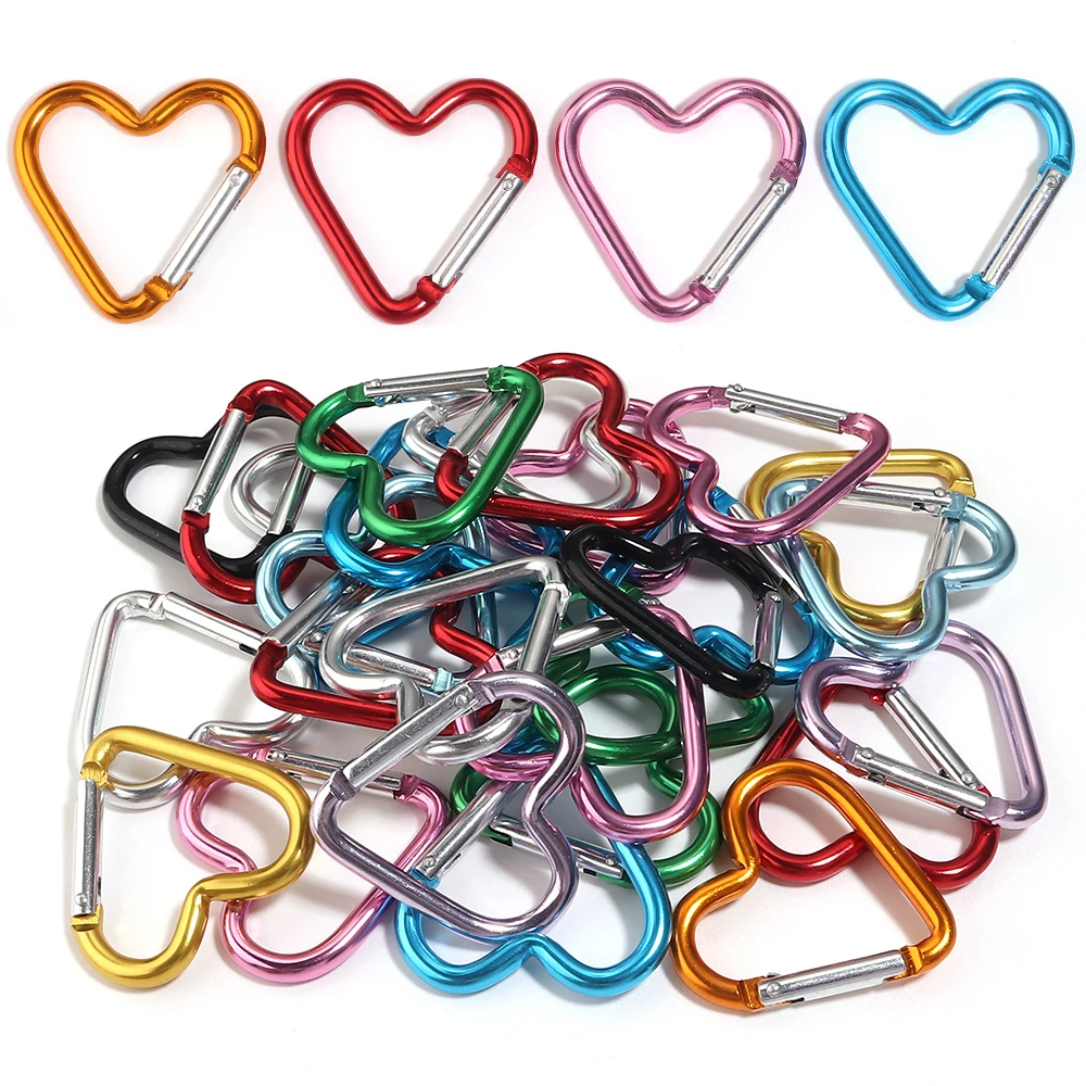 Jewelry Making Charms - 5pcs/lot Mutil Color Zinc Alloy Heart
