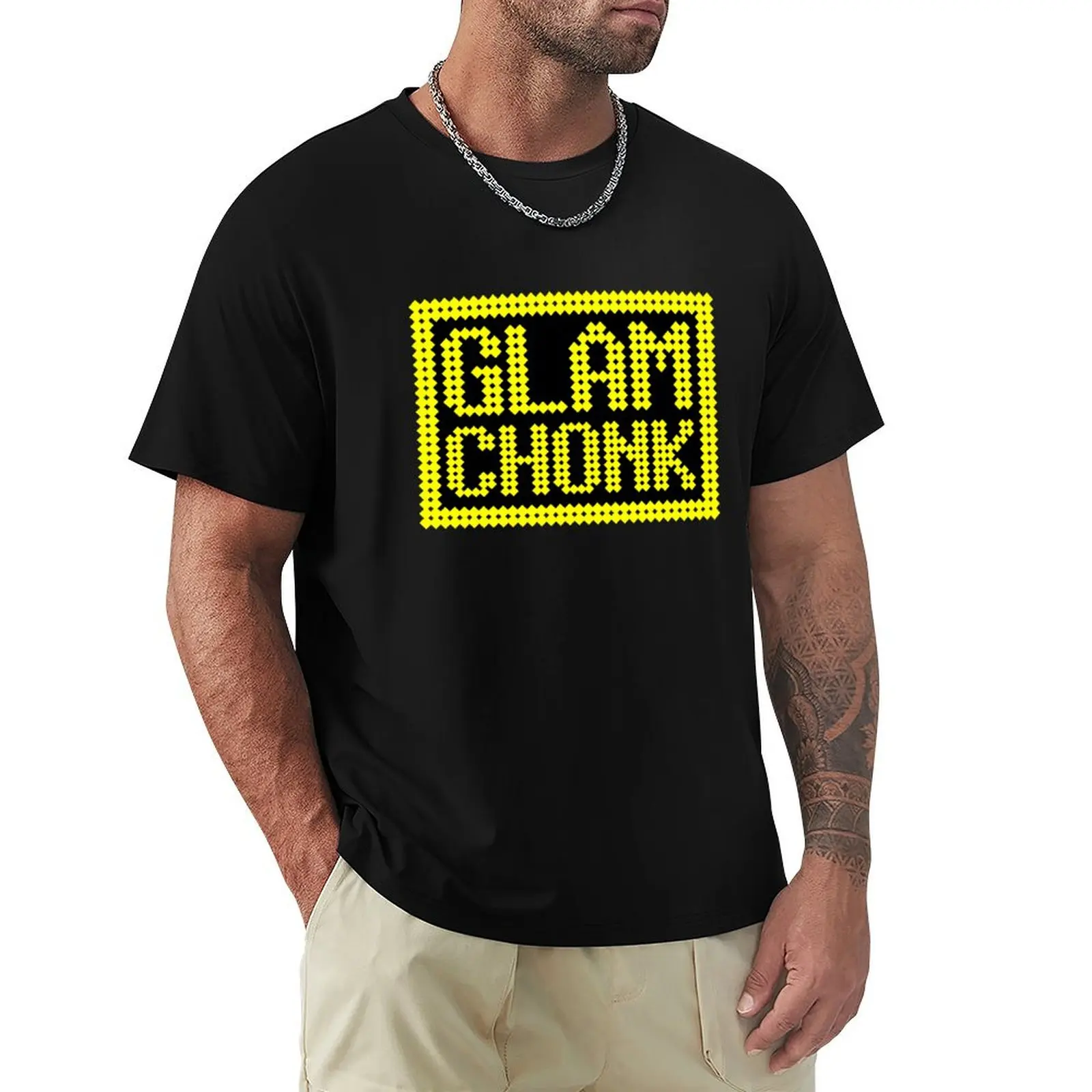 

Glam Chonk T-Shirt T-shirts man customs heavyweights Men's t shirts