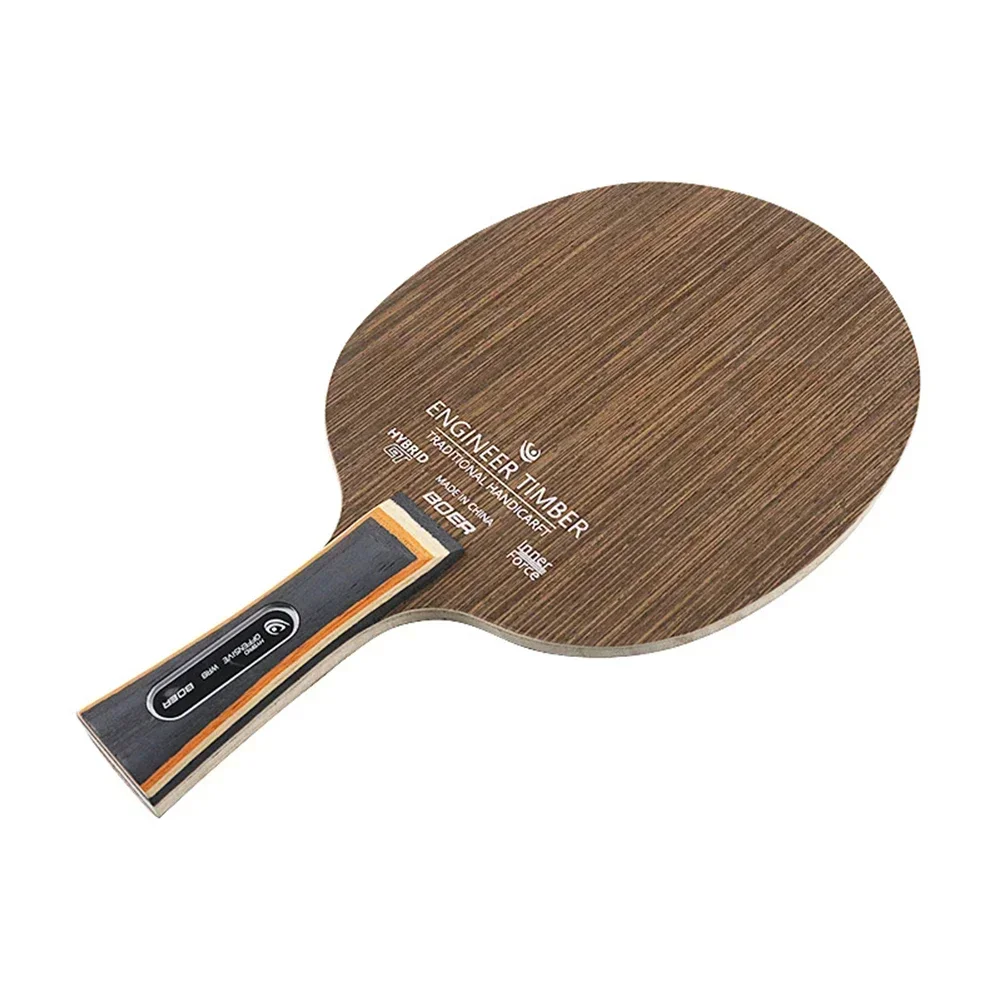 Table Tennis Board Blade Base 5-Ply Pong Blade Paddle Bottom Plate Table Tennis Racket Bat Ebony/Dalbergia/Iron Sword Wood