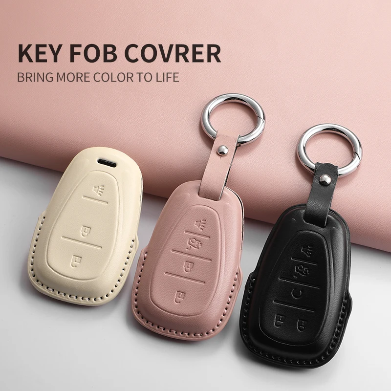 Car Key Protective Case Compatible with Chevrolet, Fits Malibu XL, Cruze, Cavalier, Sail, Equinox and Sail 3