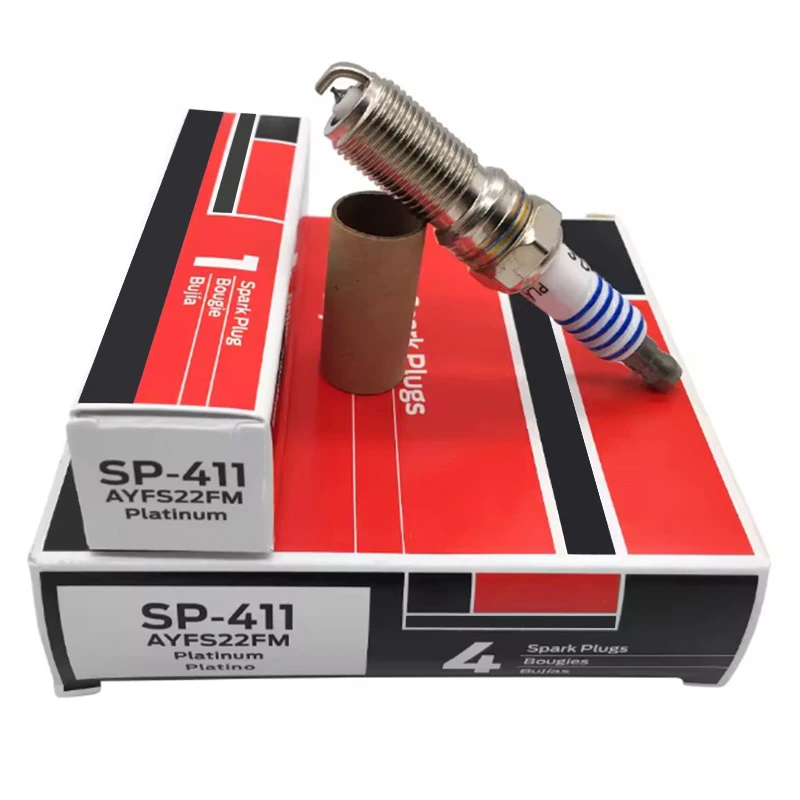 4/6Pcs SP-411 Iridium Spark Plug for MAZDA 3/5/6 CX-7 CX-9 FORD FUSION EDGE TAURUS LINCOLN MKX MKZ MKS MKT 2.3L 2.5L 3.5L 3.7L