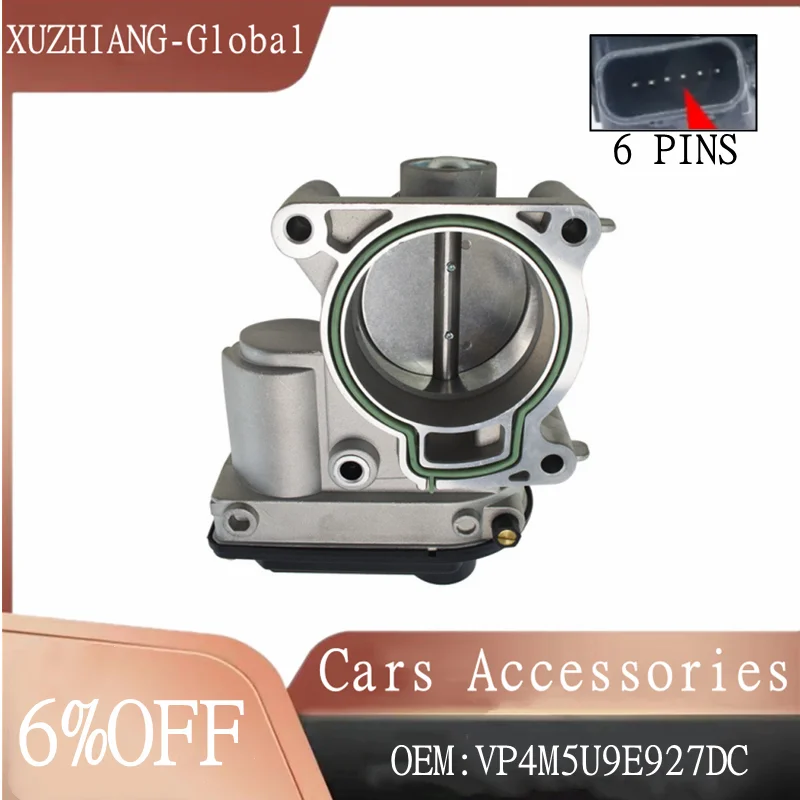 

60mm Throttle Body For FORD Focus Mondeo C-Max S-Max Galaxy Fusion 2.3L 2.5L VP4M5U9E927DC Throttle Valve 1556736 4M5GFA