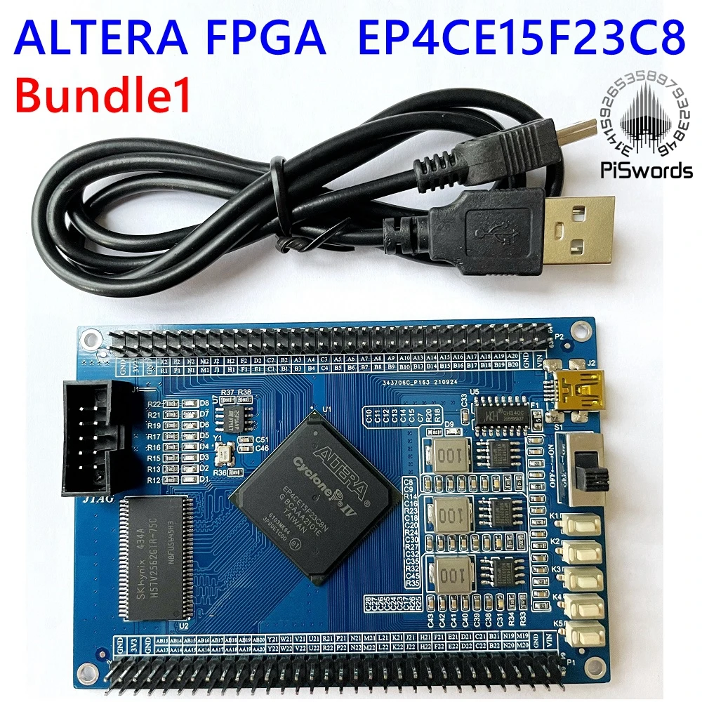 ALTERA FPGA Development Core PCB Board CYCLONE IV EP4CE EP4CE15F23 EP4CE15F23C8  With SDRAM USB Blaster SCH