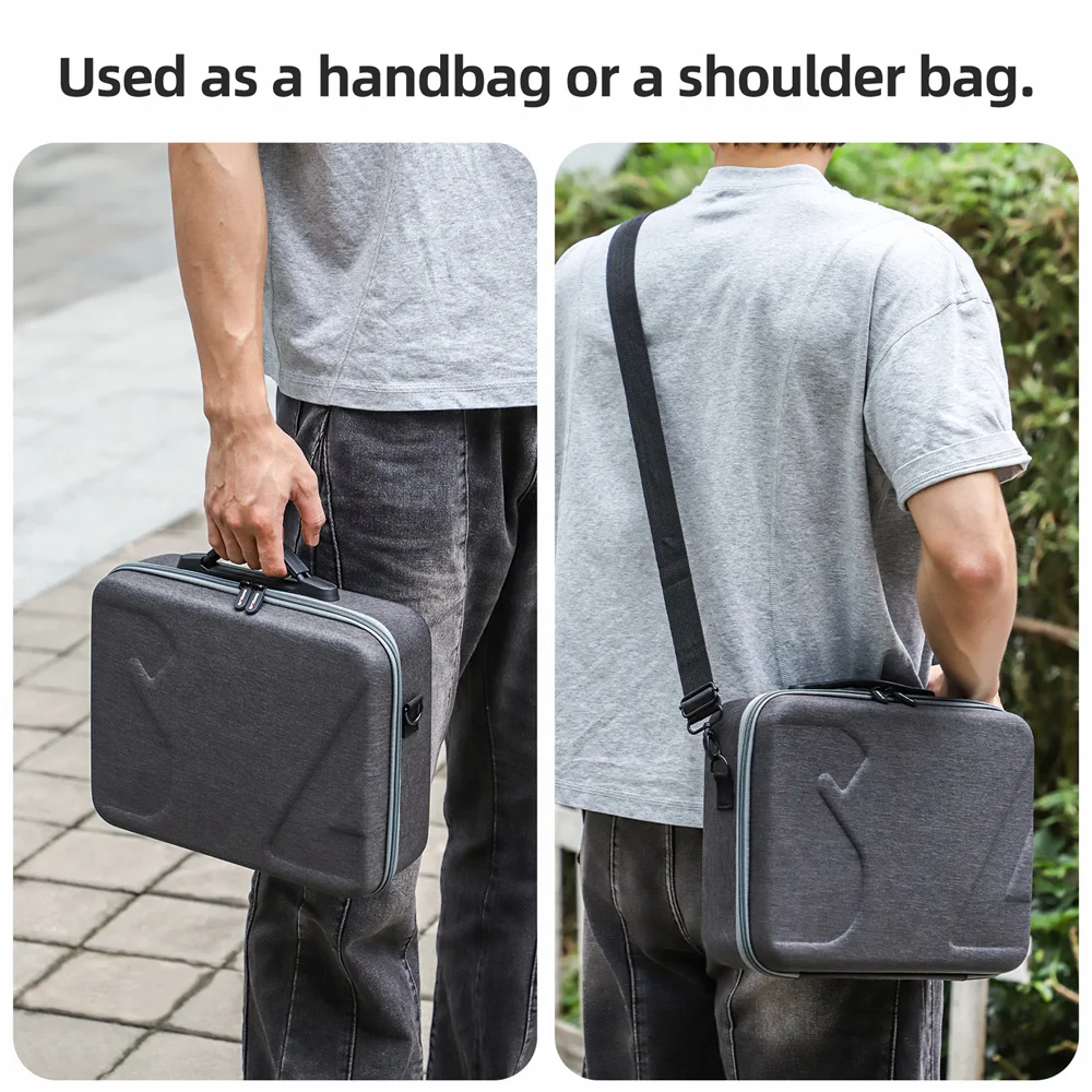 حقيبة حمل محمولة من Sunnylife لـ DJI NEO 2 حقيبة تخزين مقاومة للصدمات صندوق كتف لنظارات DJI N3 بدون طيار عن بعد وصندوق بطارية #4