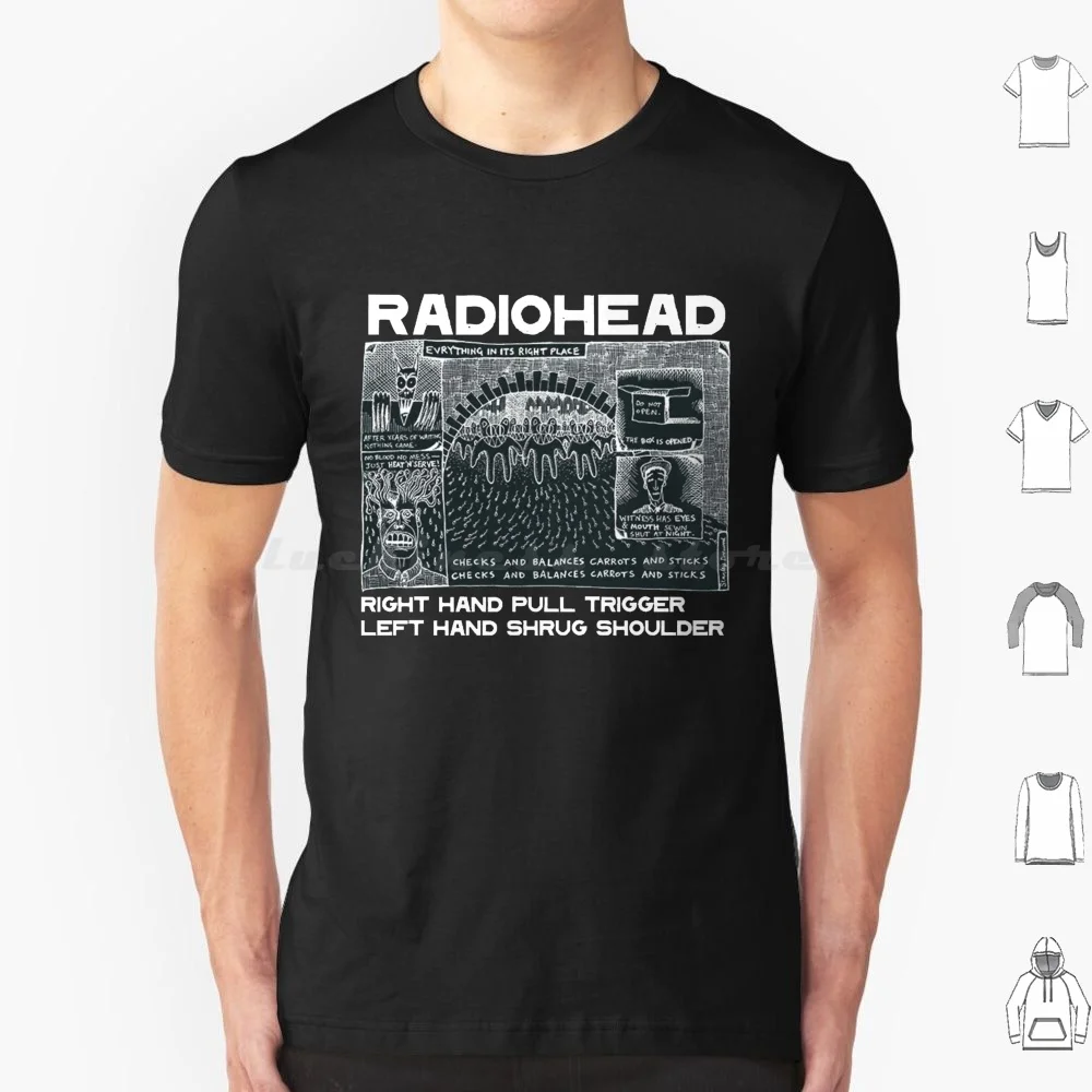 Ok Computer Bends In Rainbows Amnesic A Hail To The Thief Pablo Moon T Shirt Men Women Kids 6xl Radiohead Creep Radiohead 1